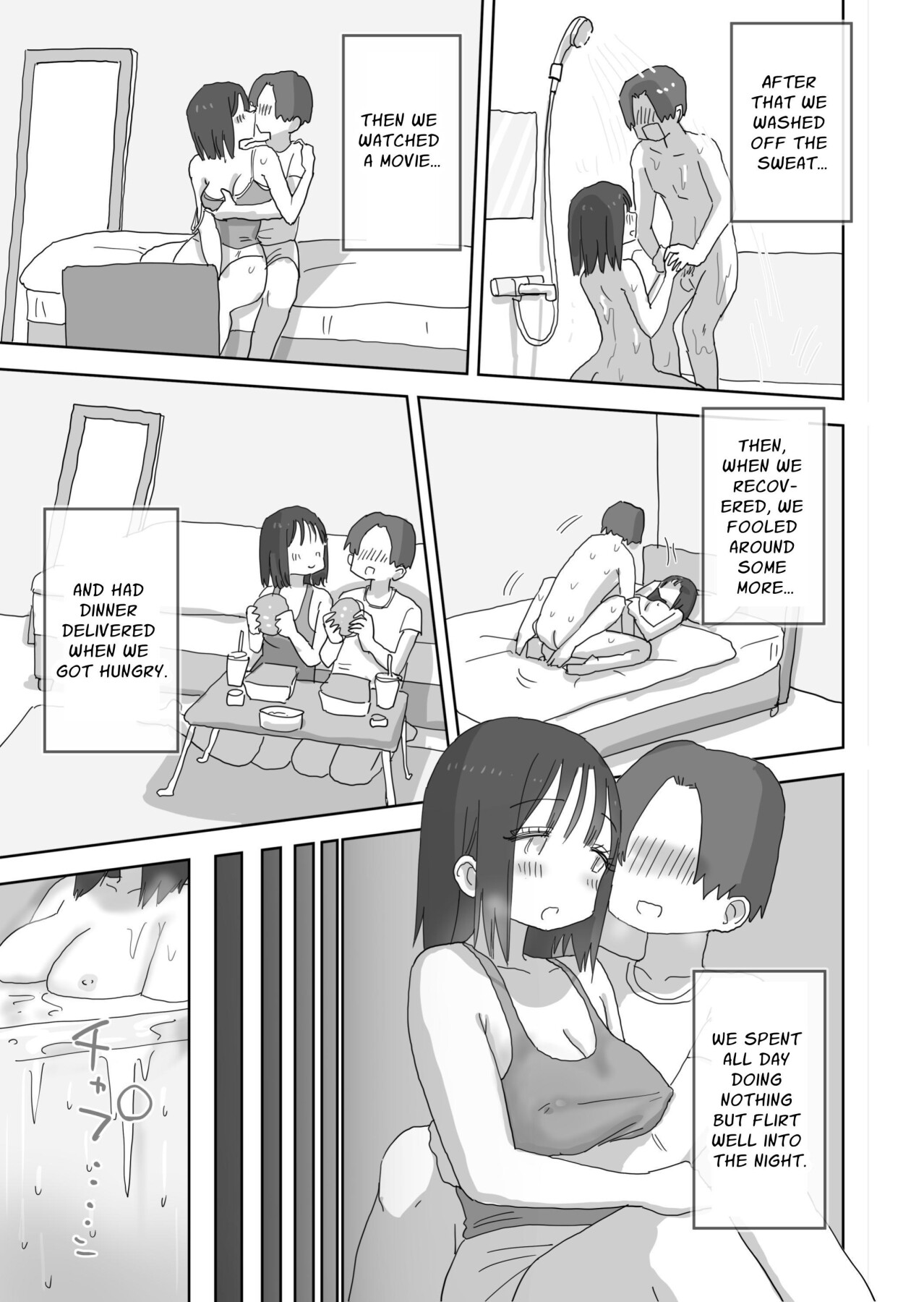 Hentai Manga Comic-My Naughty Lovey-Dovey Day Off With My Female Friends Continued ~Machida~-Read-41